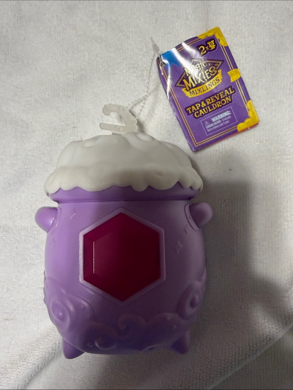 Magic Mixies Purple Tap & Reveal Cauldron Toy - Interactive Kids Playset
